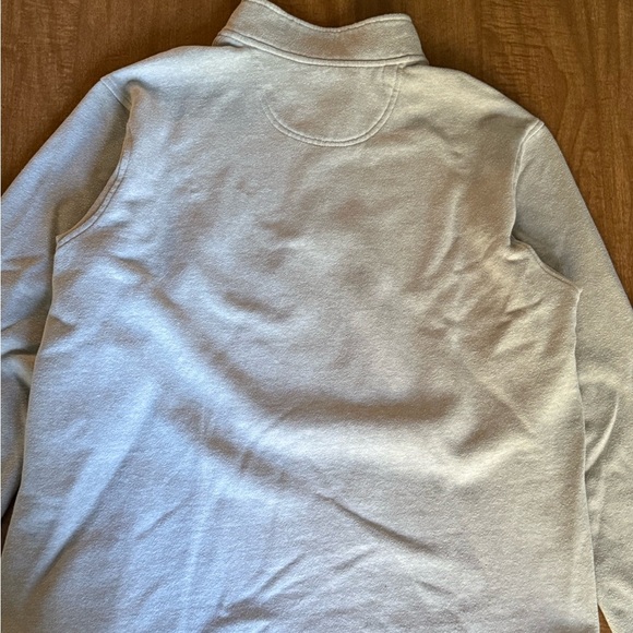 G.H. Bass & Co. Sweater Men’s Size Large 1/4 Zip Gray Pullover - Picture 7 of 9